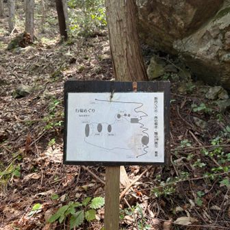 一度通り過ぎるも
結局ルートを外れ行場めぐりへ