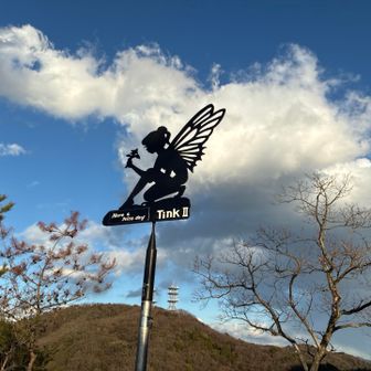 青空に映える💕
イナバ山のティンカーベル🔔