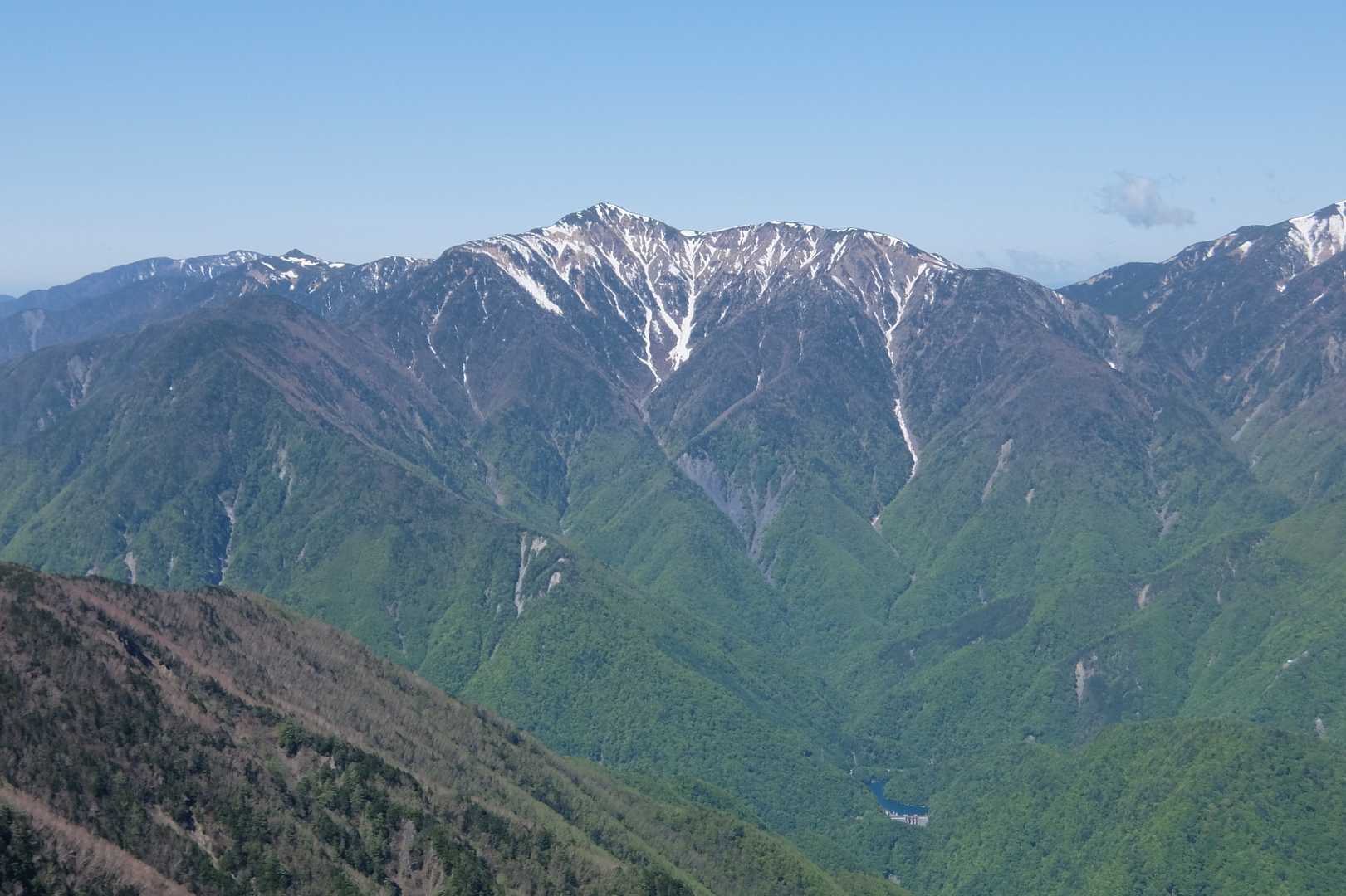 笊ヶ岳登山口-笊ヶ岳 往復コースの写真