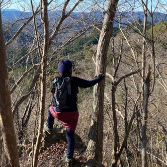 山頂の岩の上🪨で