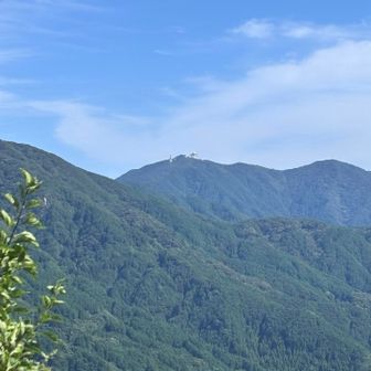 三郡山⛰️あそこから歩いてきたのか〜
