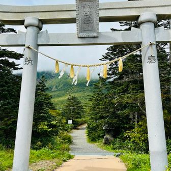 無事に下山するも御嶽山は雲の中

早出早着が吉