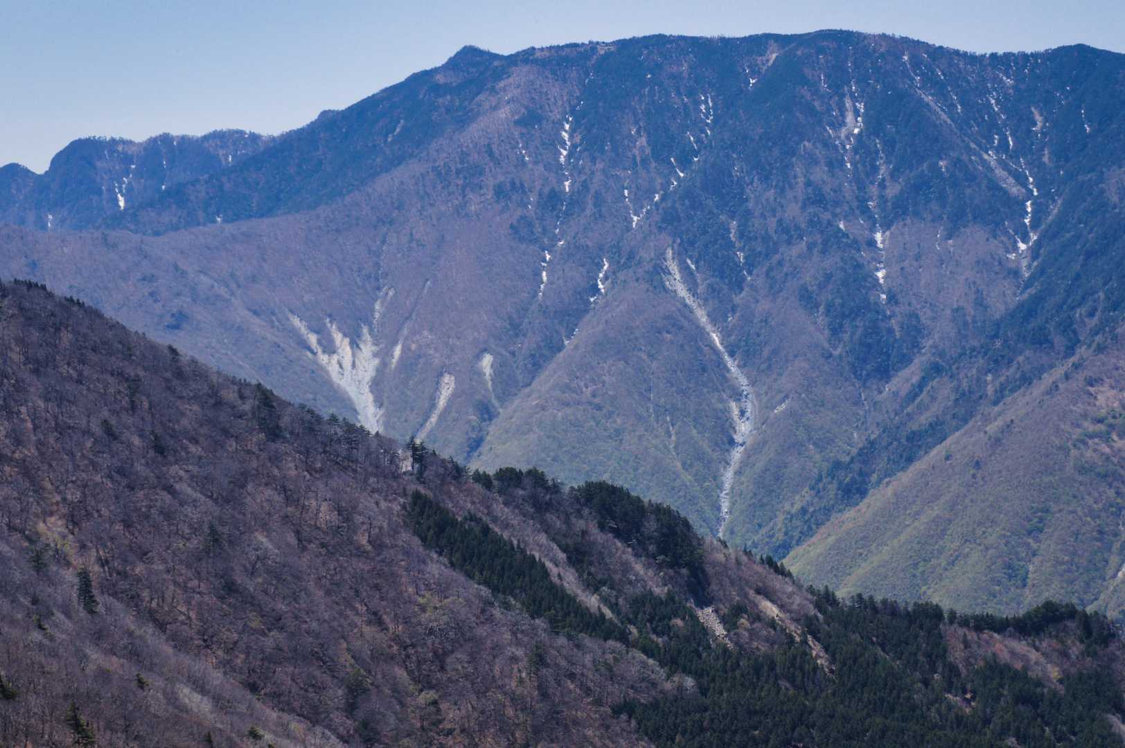 大普賢岳 和佐又〜石の鼻〜山頂〜国見〜七曜　周回コースの写真