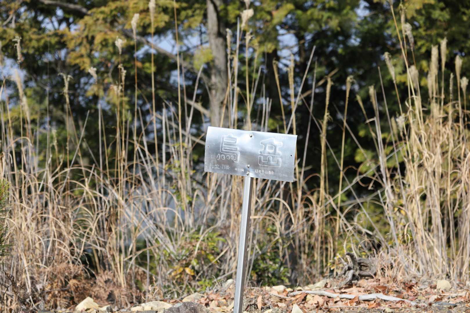 山頂標識