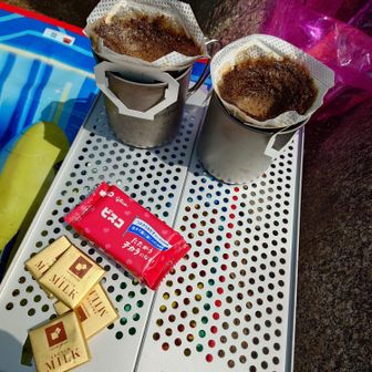 ロクコーヒーのSpringBlend挽いてきた