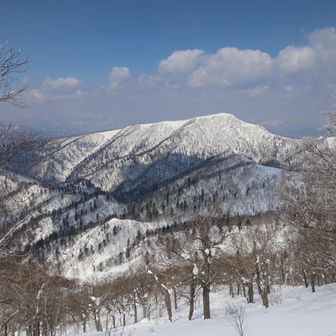 札幌岳が近いね、当たり前か