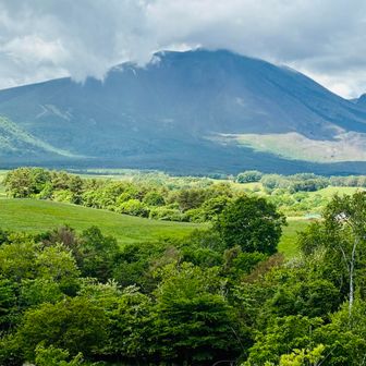 浅間山！浅間隠から見るより綺麗かも
