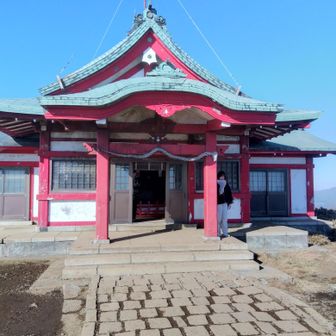 駒ヶ岳山頂の箱根元宮