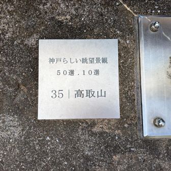 このプレート初めて見た‼️
もしかしておらが山や摩耶山にある針の穴にもあるんやろか⁉️←いまさら⁉️😆