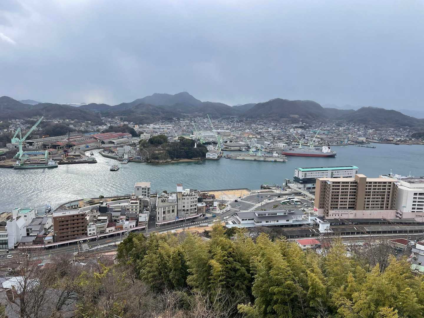 川ではありません海です
