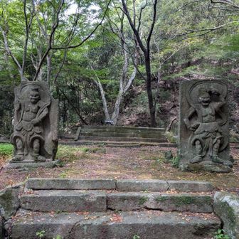 旧千燈寺跡地　逆周りしてやっと着きました　