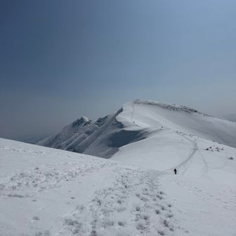 守門岳へのビクトリーロード