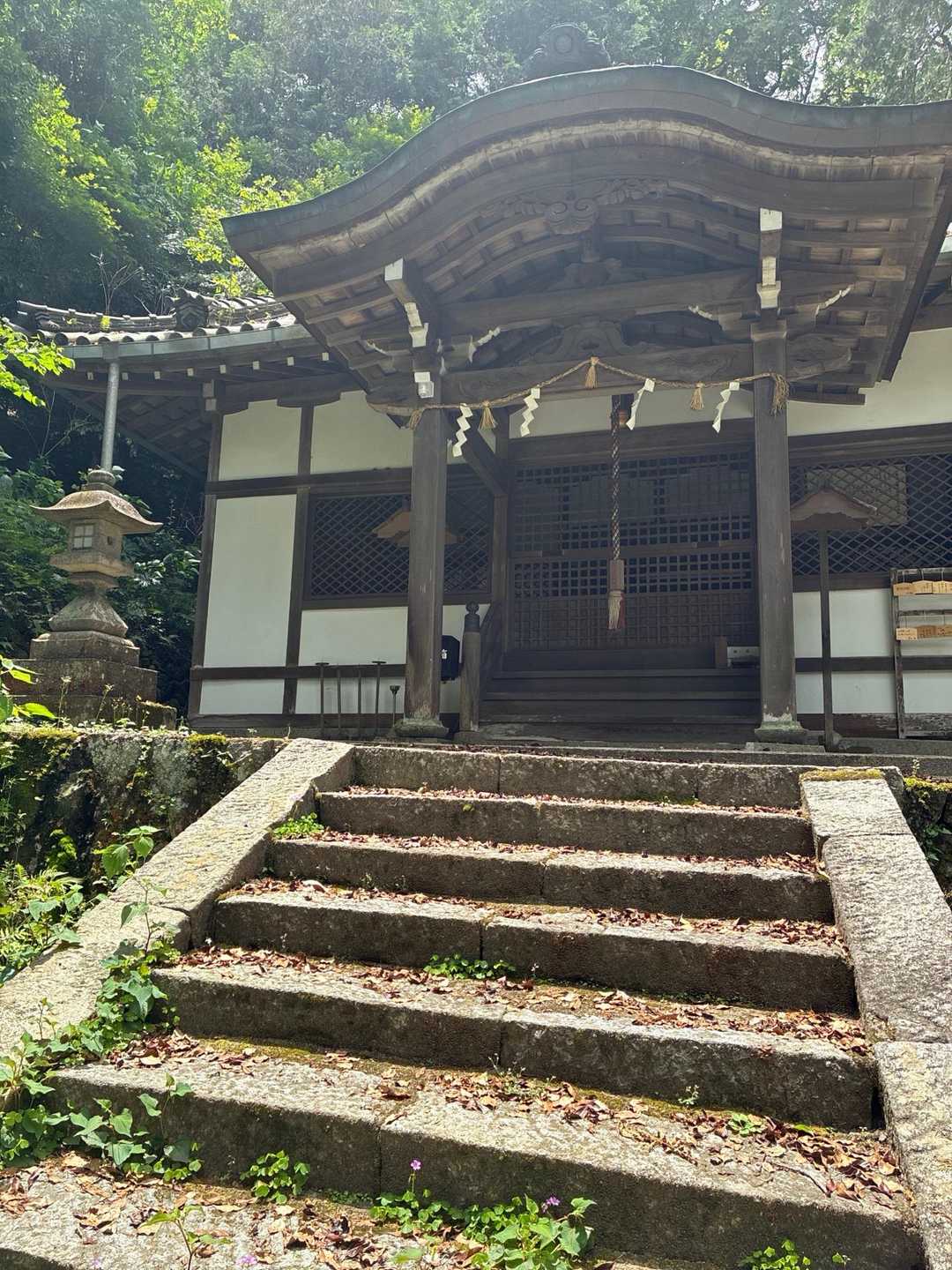 河内堅上駅-明神山-藤井ルート登山口-大正橋-三郷駅 縦走コースの写真