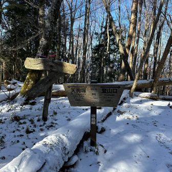 第一ピークに着きました。