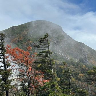 あれが西天狗岳⛰️