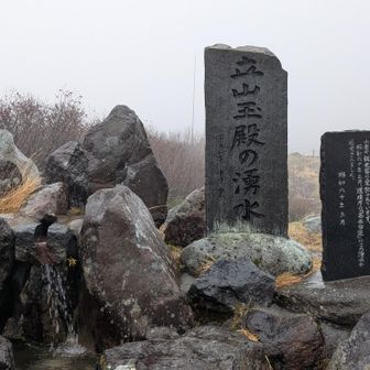 湧き水も健在