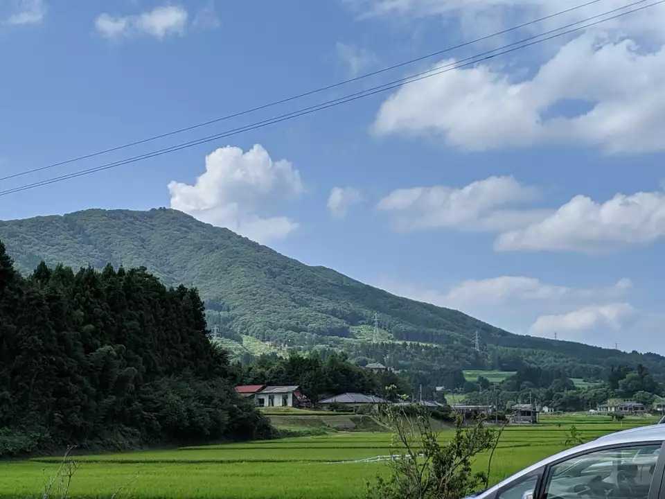 蓬田岳の写真