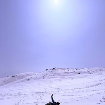 八方池で泳ぐ
山頂行く気なし🤣