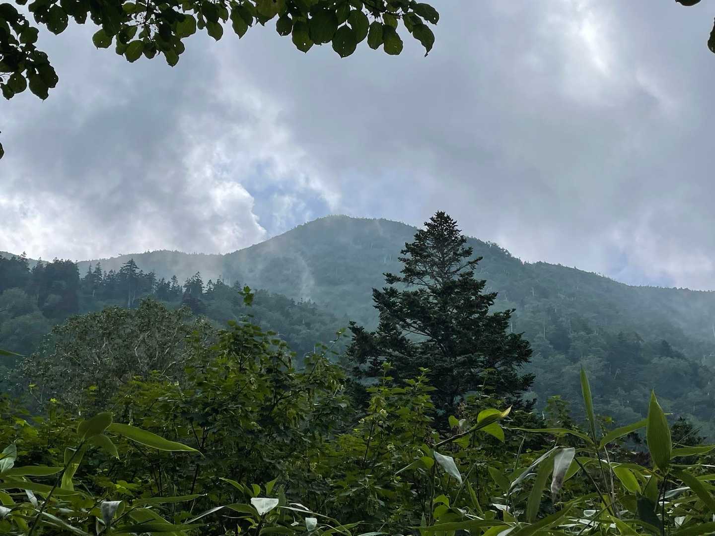 少し雲が広がってきた☁️
がんばって登ろう