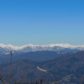 上越国境の稜線