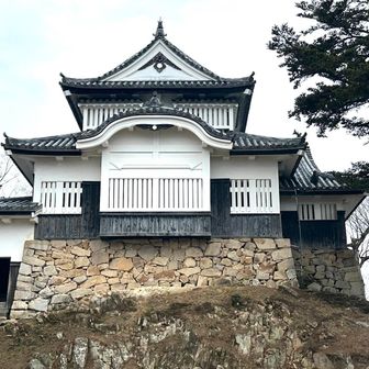 天守、備中松山城‼️