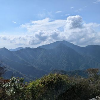 経ヶ岳山頂から