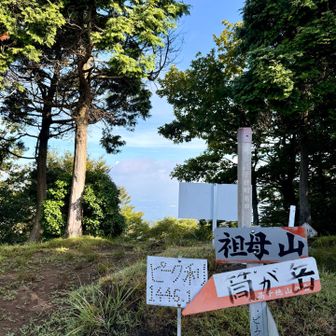 YAMAPではピーク扱いではありませんが、筒が岳という名前が書かれています。
ピーク利ってのはなんだろ？