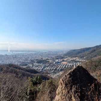 坊主山展望岩付近