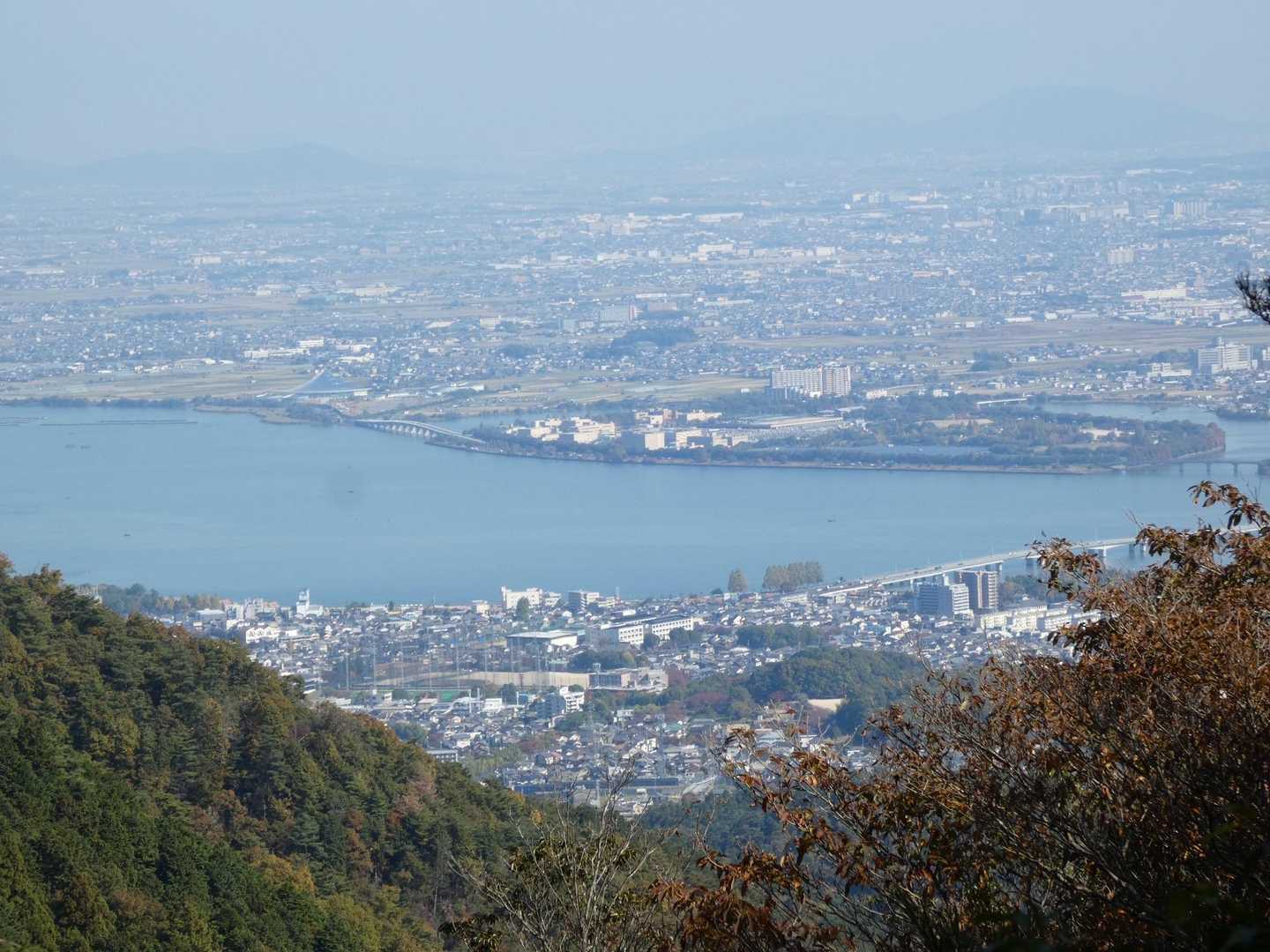 大津駅-音羽山-石山寺駅 縦走コースの写真