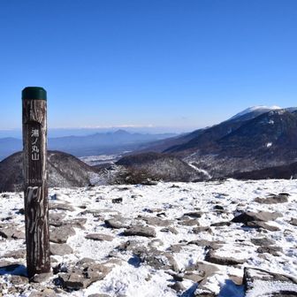 湯ノ丸山🏔️到着🙌
奥に浅間山