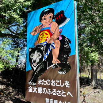 金太郎のペットは熊さん🐻