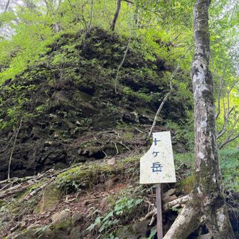 幾つか登れない箇所があり、十ヶ岳もそのひとつ