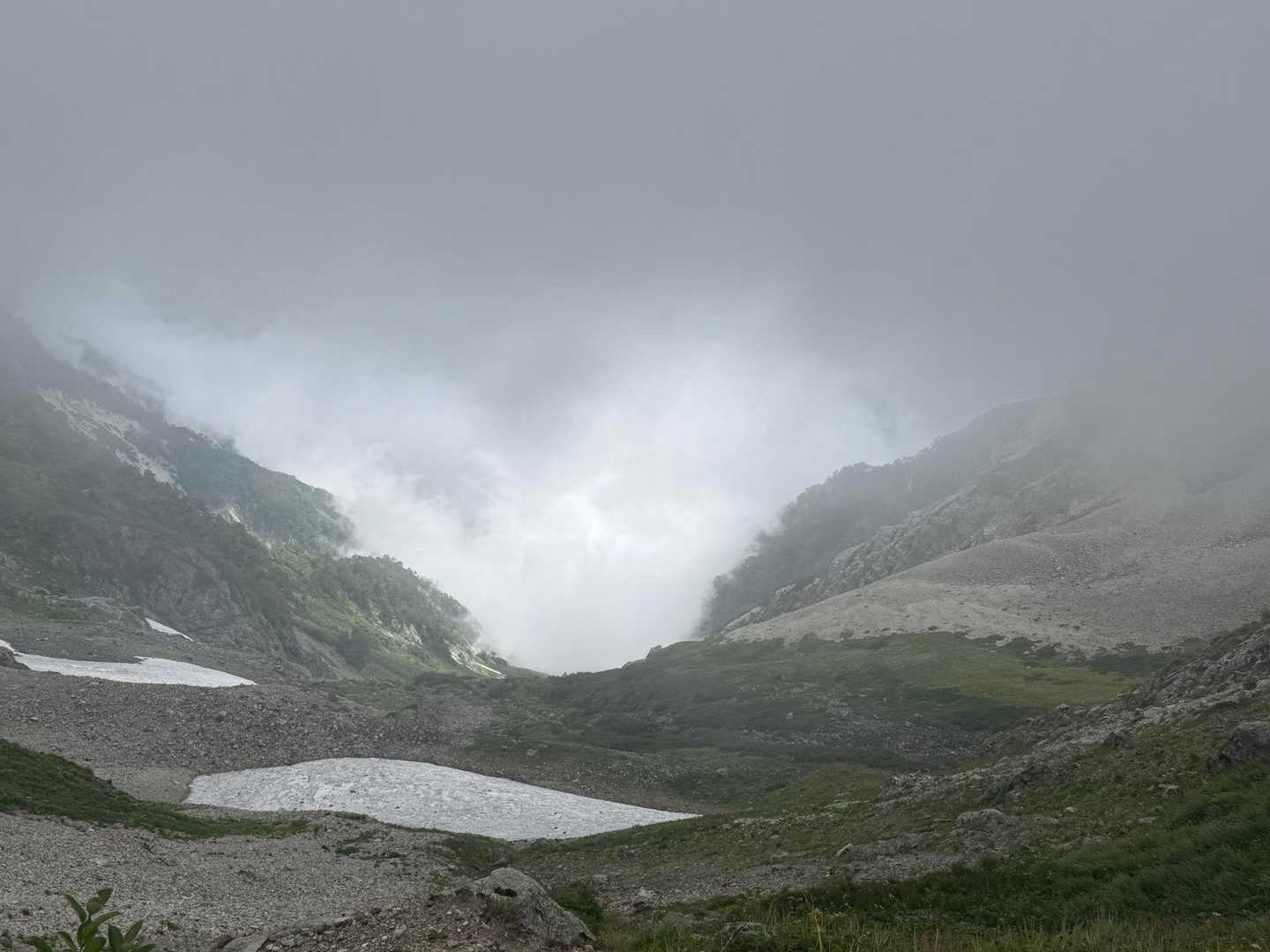 猿倉登山口-岩室跡-白馬岳-丸山-杓子岳-白馬鑓ヶ岳 周回コースの写真