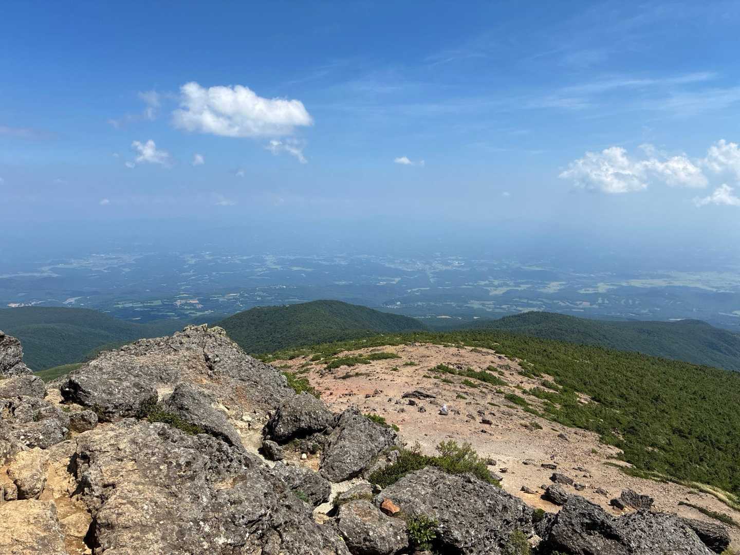安達太良山登山口-旧土湯峠-鬼面山-鉄山-安達太良山 往復コースの写真