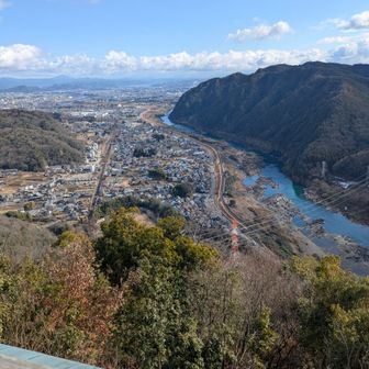 コチラ方面は良い天気川の青が綺麗でした