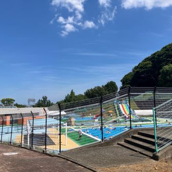 子供たちのはしゃぐ声が楽しそう🩲🩱🩴