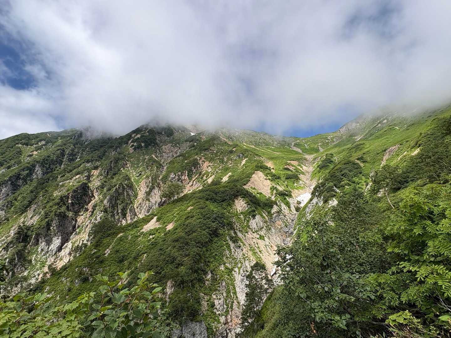アルプス平〜遠見尾根〜五竜岳 往復コースの写真