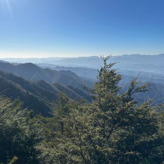 下る途中、南西