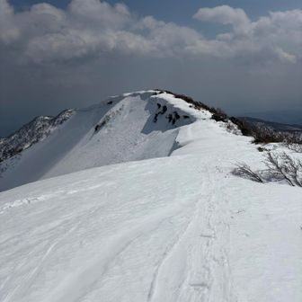 帰りはだいぶ雪緩んでる💦