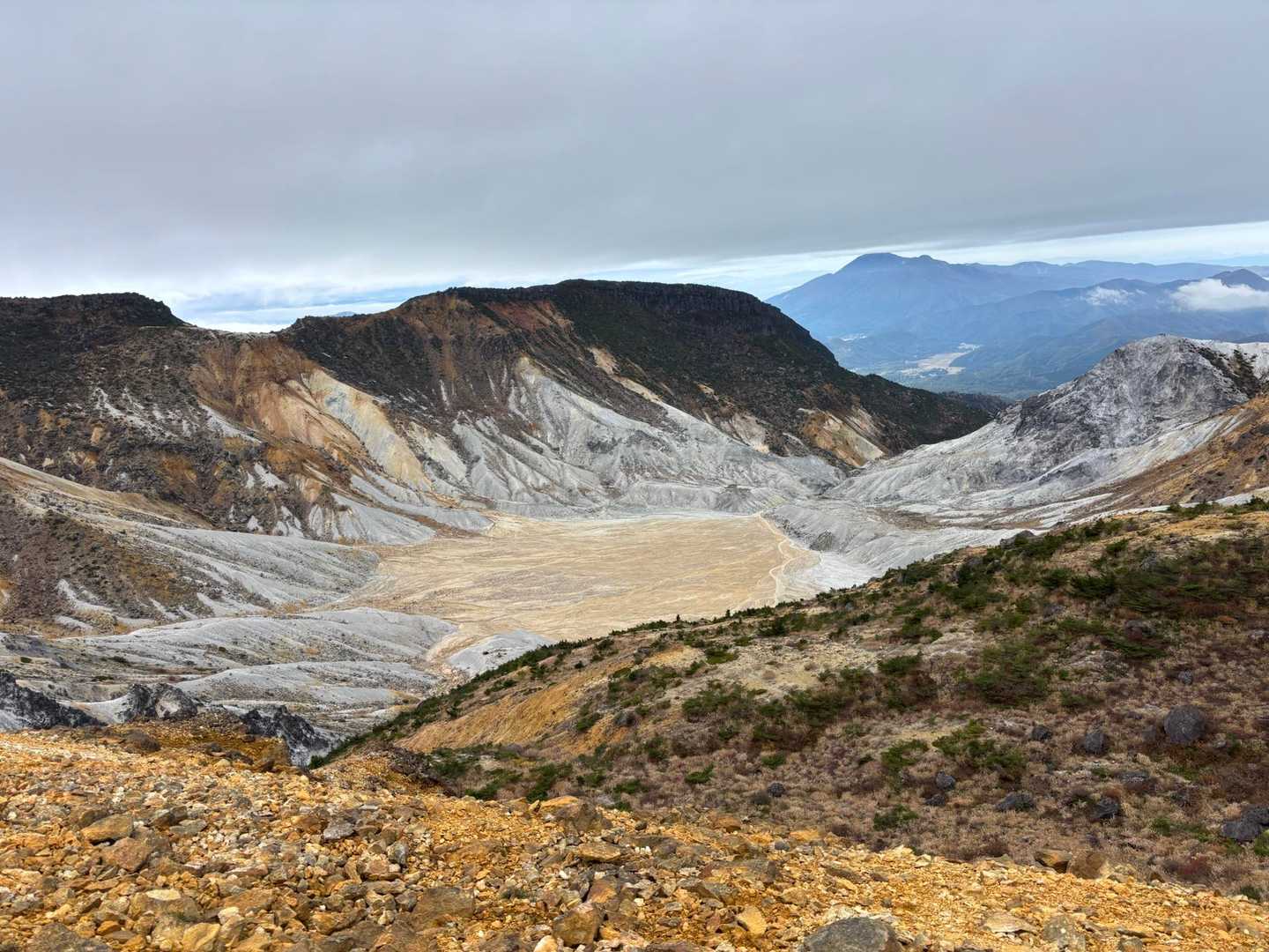 安達太良山登山口-旧土湯峠-鬼面山-鉄山-安達太良山 往復コースの写真