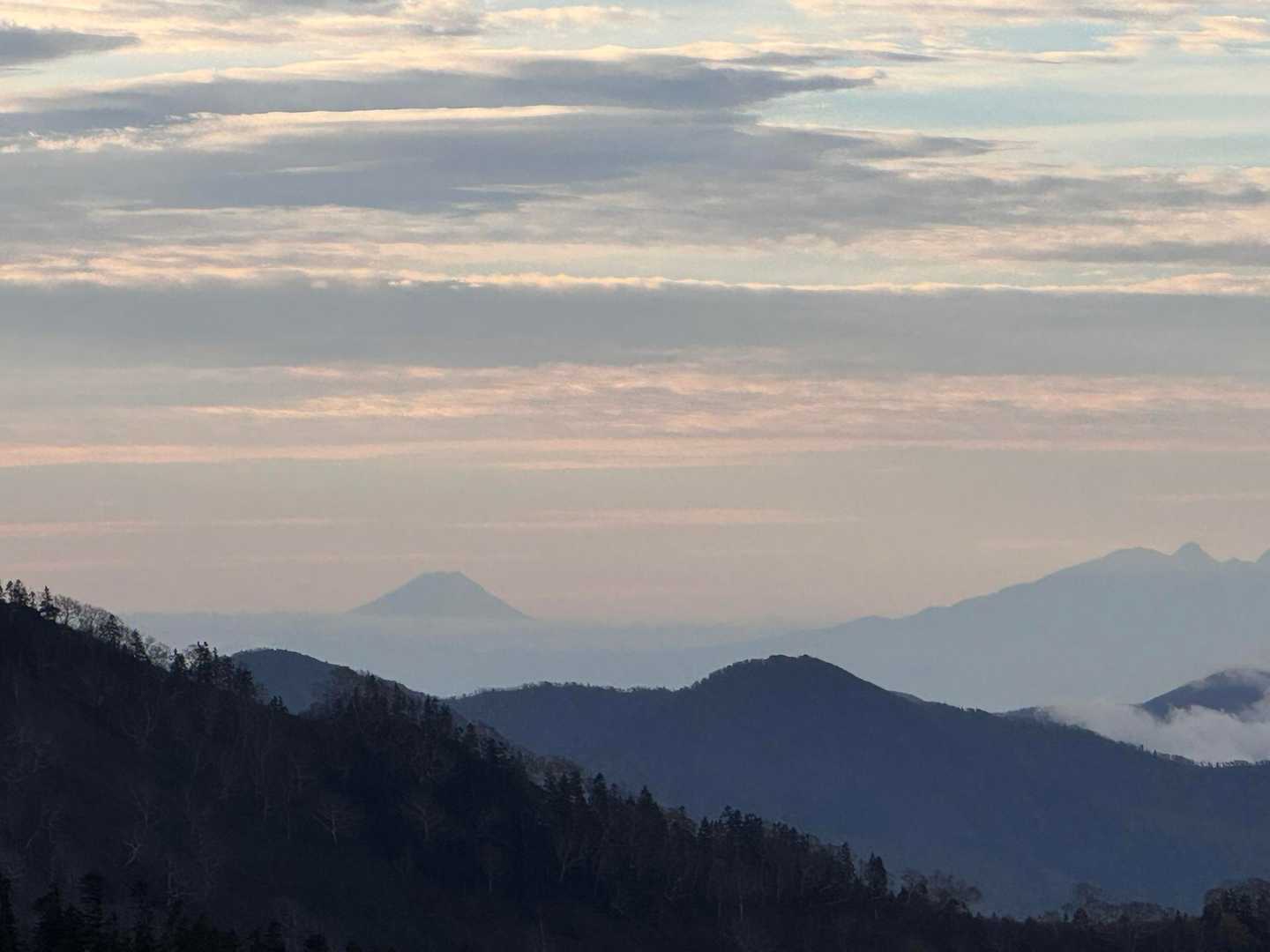富士山が🗻！
