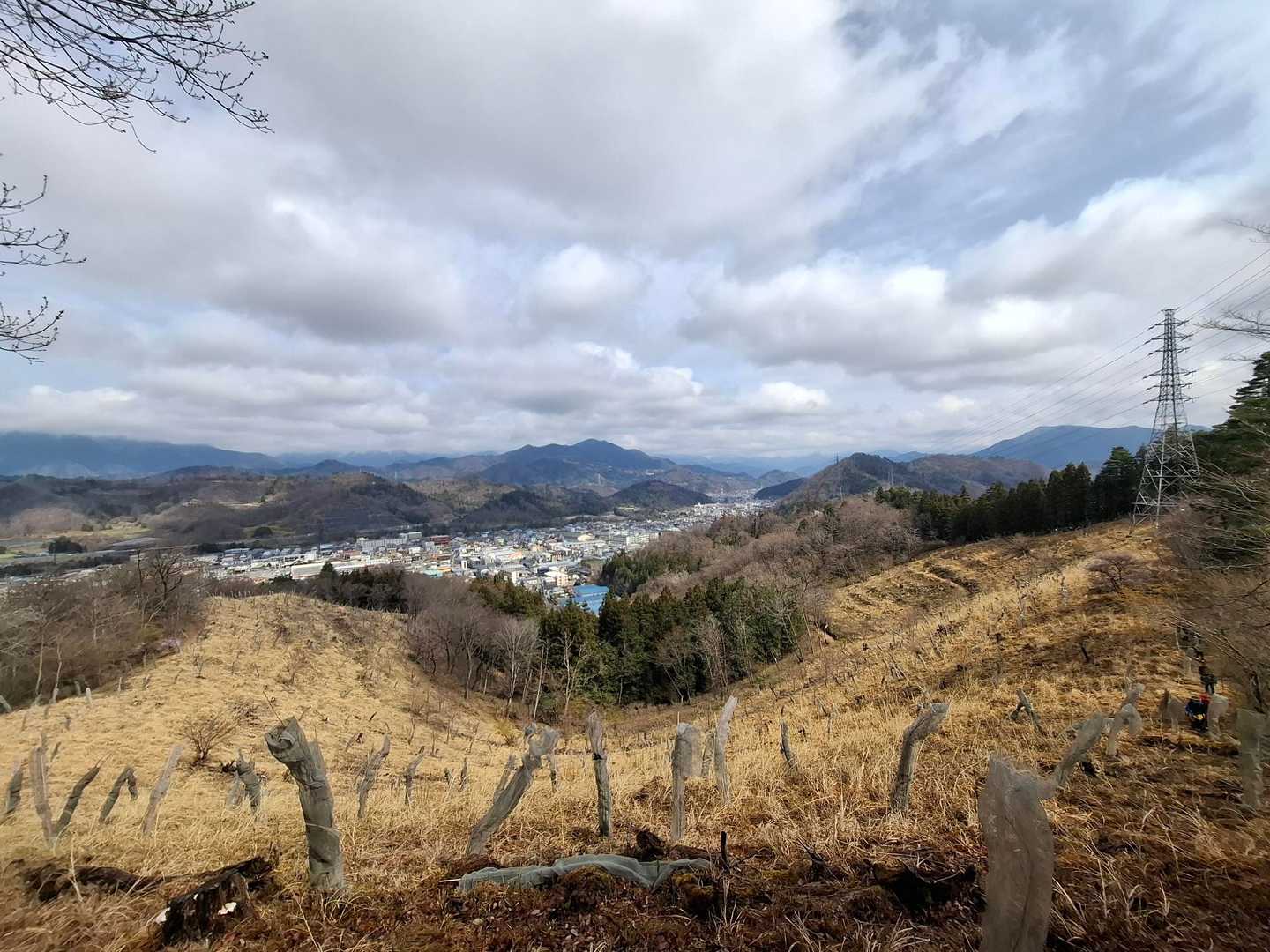 都留アルプス山-天神山-蟻山-都留市駅 縦走コースの写真