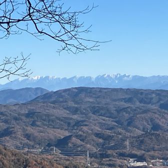 アレはなんだろう南アルプス的な？？