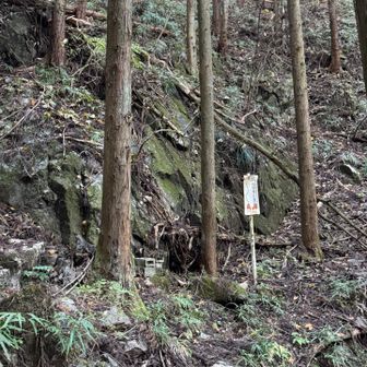 浅間大神の鍾乳洞があるみたい　道がわからん