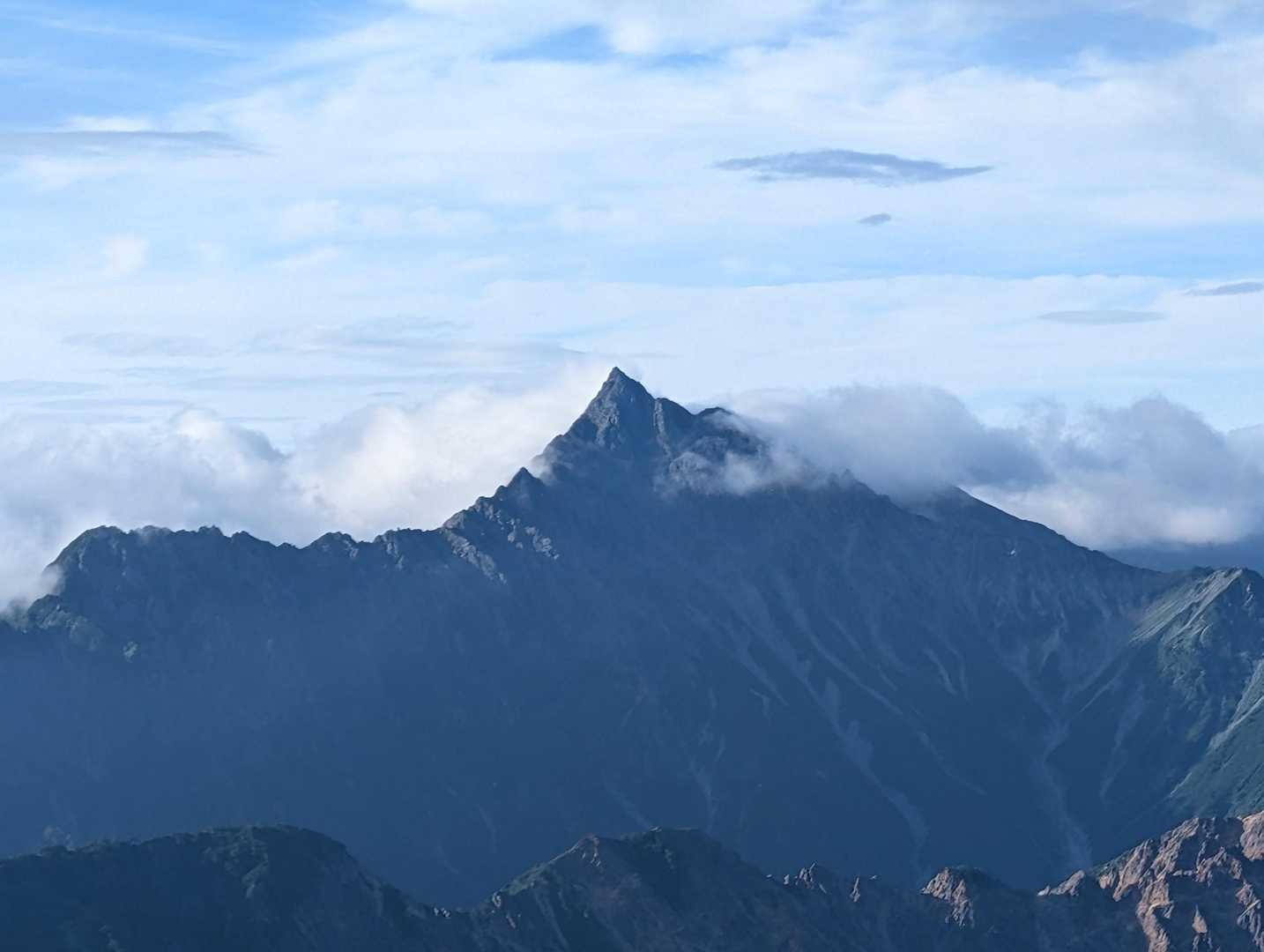 野口五郎岳-東沢乗越 縦走コースの写真