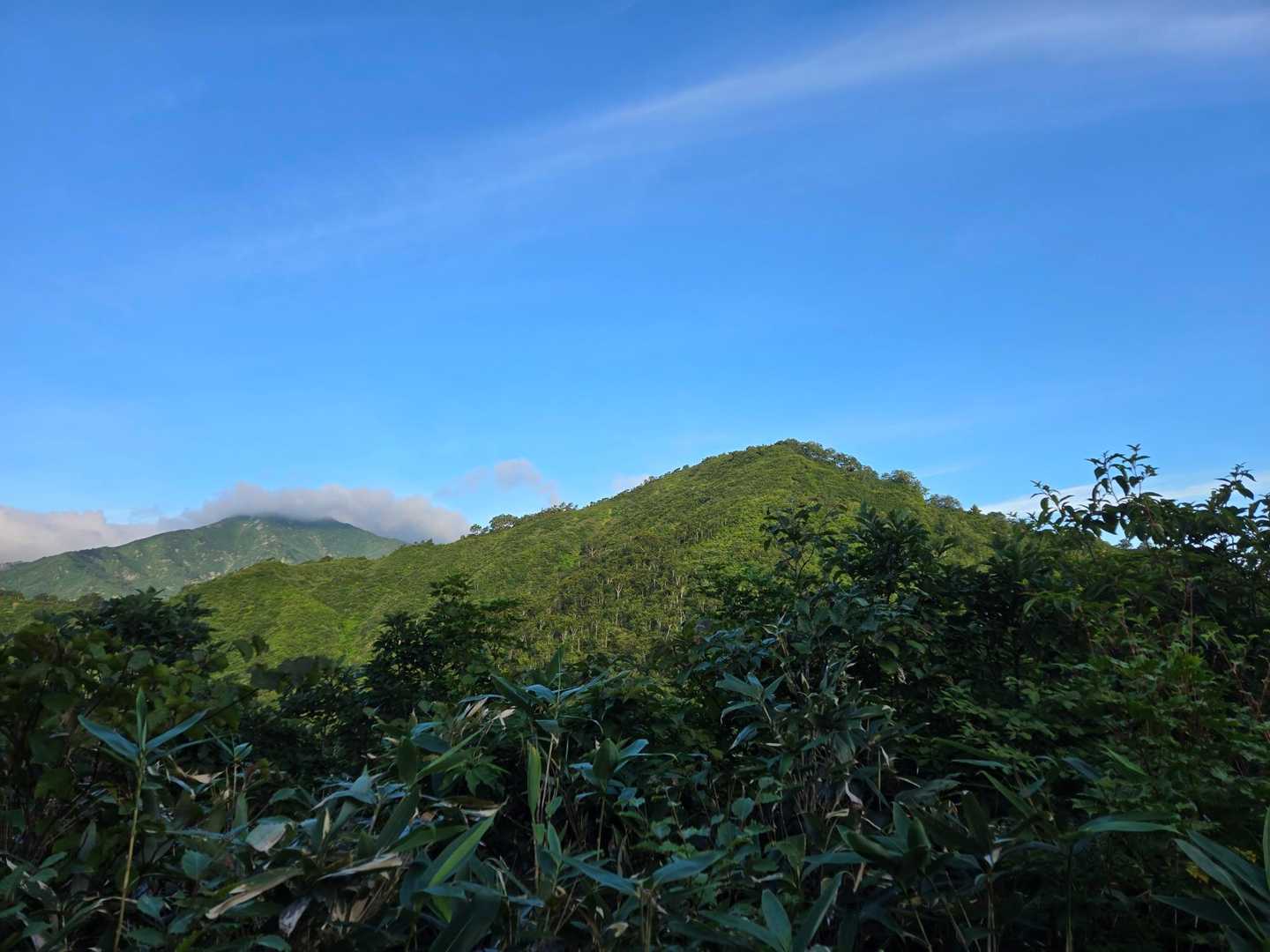 地蔵岳&飯豊山。
デビュー戦の時に、心に刻んだ光景。
また観れました🙏🙏🙏