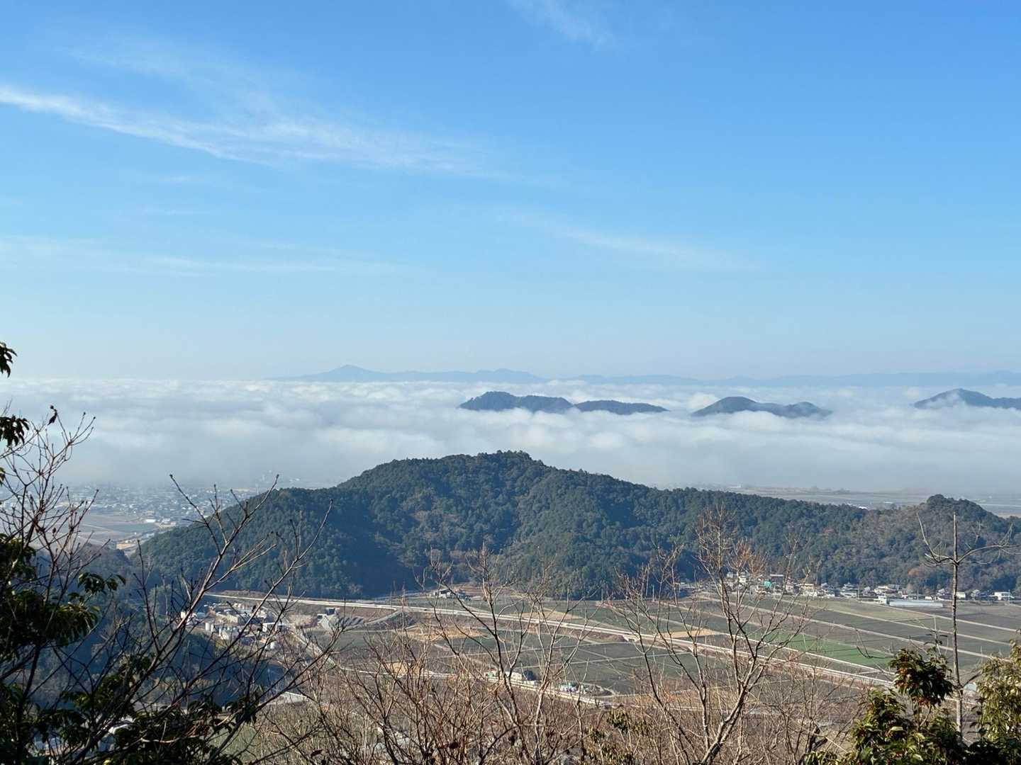 猪子山-伊庭山-雨宮龍神社 往復コースの写真
