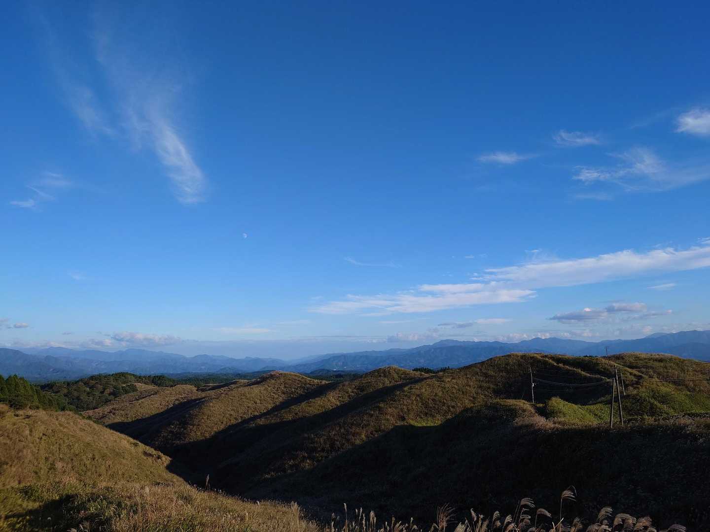 山頂からの眺め。
阿蘇はどこから見ても良い景色✨😊
