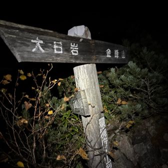 看板。