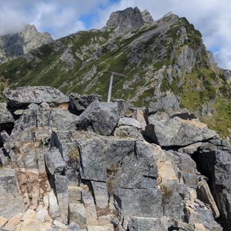 明神岳Ⅴ峰のピッケル⛏️